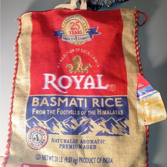 Unbranded Rice Pouch The Unbranded Brand | Bags | 2 Royal Basmati Rice 25th Anniversary ...